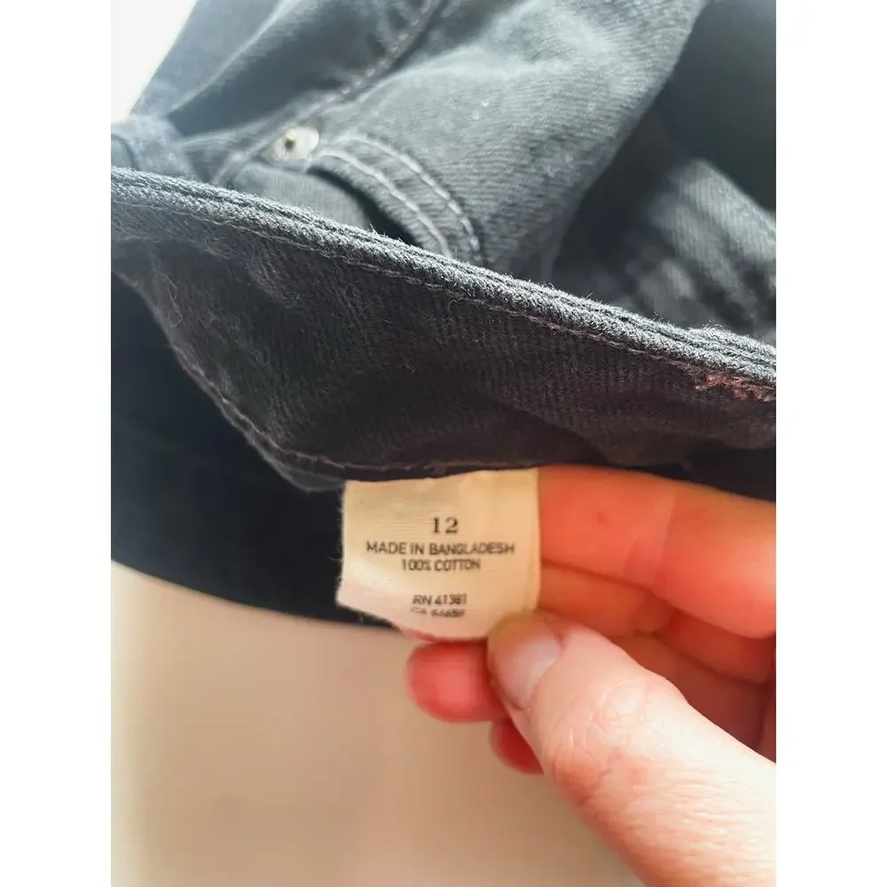 Boy's Polo Ralph Lauren Black Straight Leg Jeans Size 12